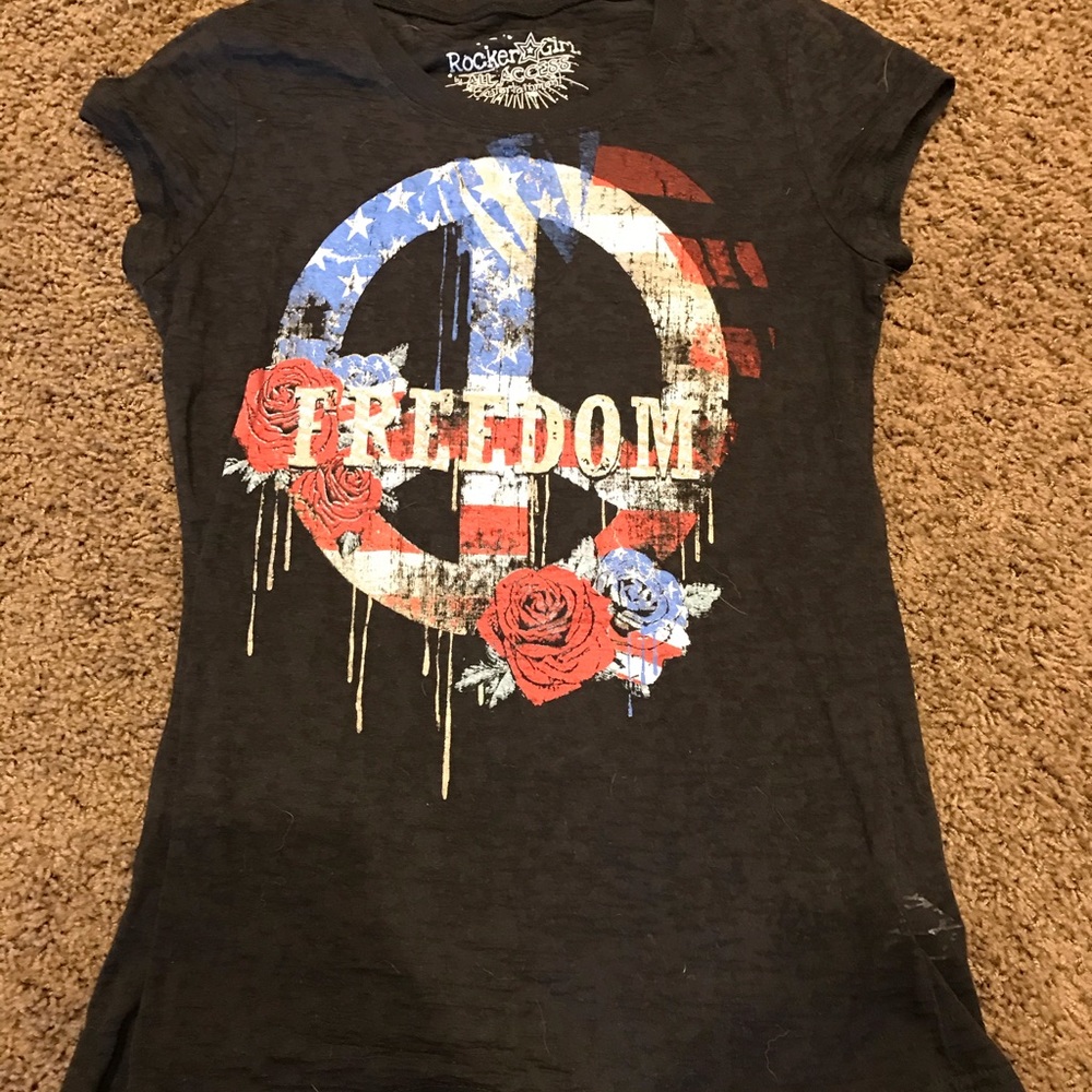 Burn out shirt